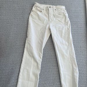 white madewell jeans🤍🤍